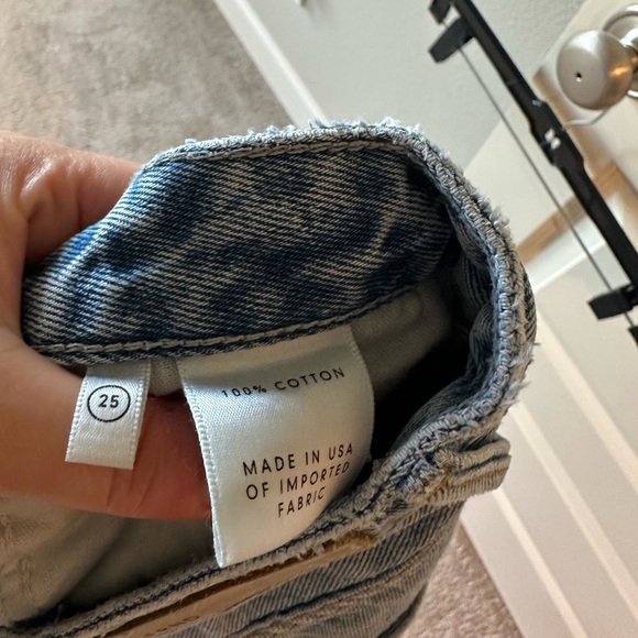 GRLFRND Devon High Rise Straight Leg Jeans in Wear Me Out Wash - Picture 10 of 11